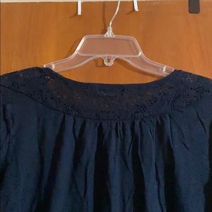 Gap long sleeve linen top